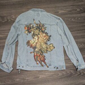 BOOM BOOM Jean Jacket w/ Embroidery